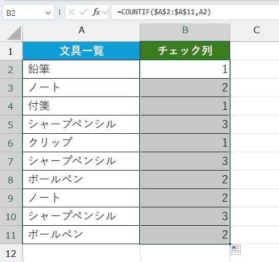 削除完了のメッセージ表示